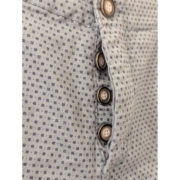 Jack & Jones Mens Polka Dot Chino Shorts Size XL Grey Cotton Blend - Picture 3 of 10